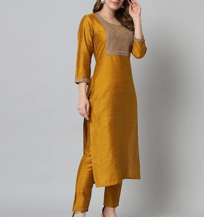 Women's Hand Crafted Embroidery Designer Suit