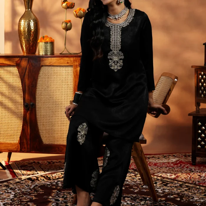 Antique Black Designer Suit
