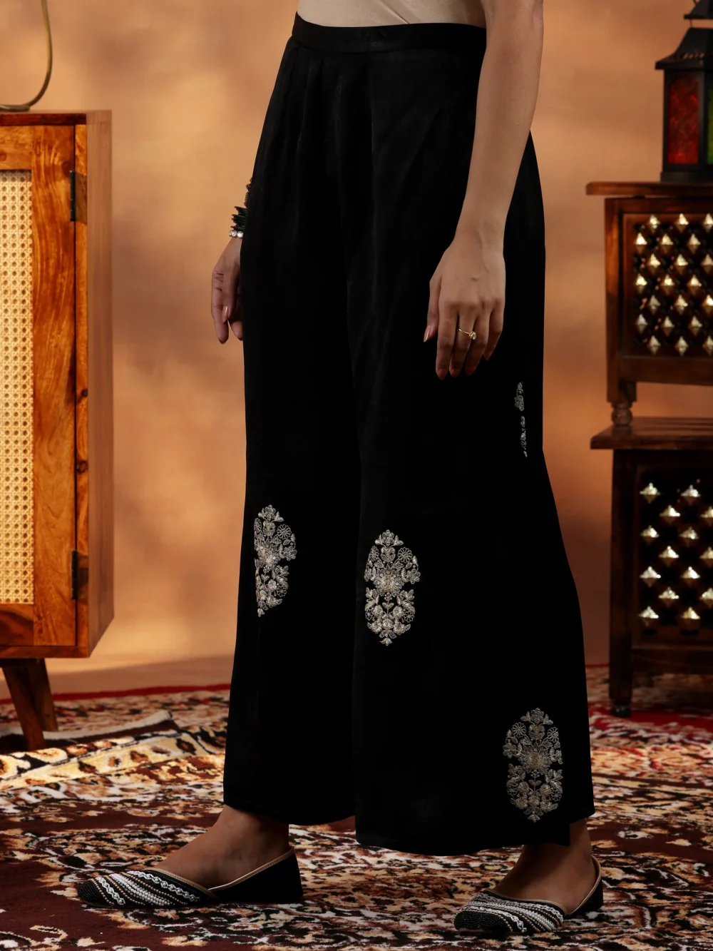 Antique Black Designer Suit - Image 3