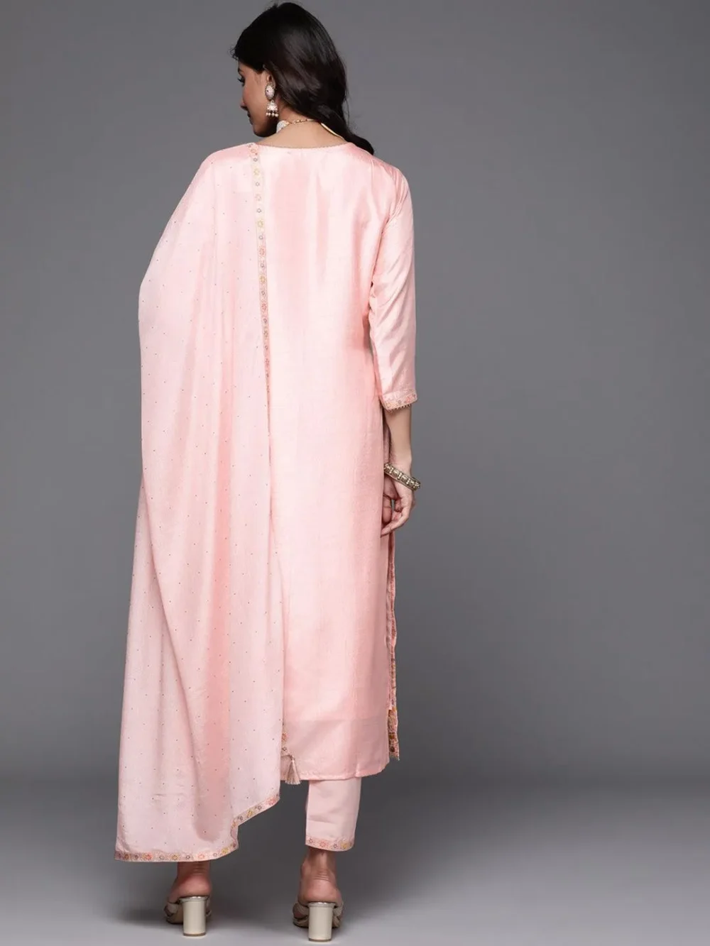 Pink Designer Suit - Image 4