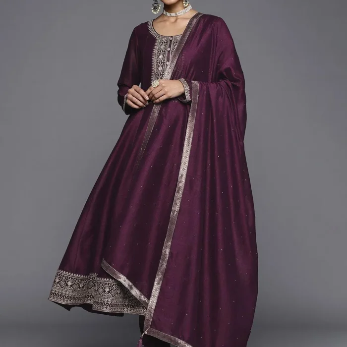 Purple Design Suit